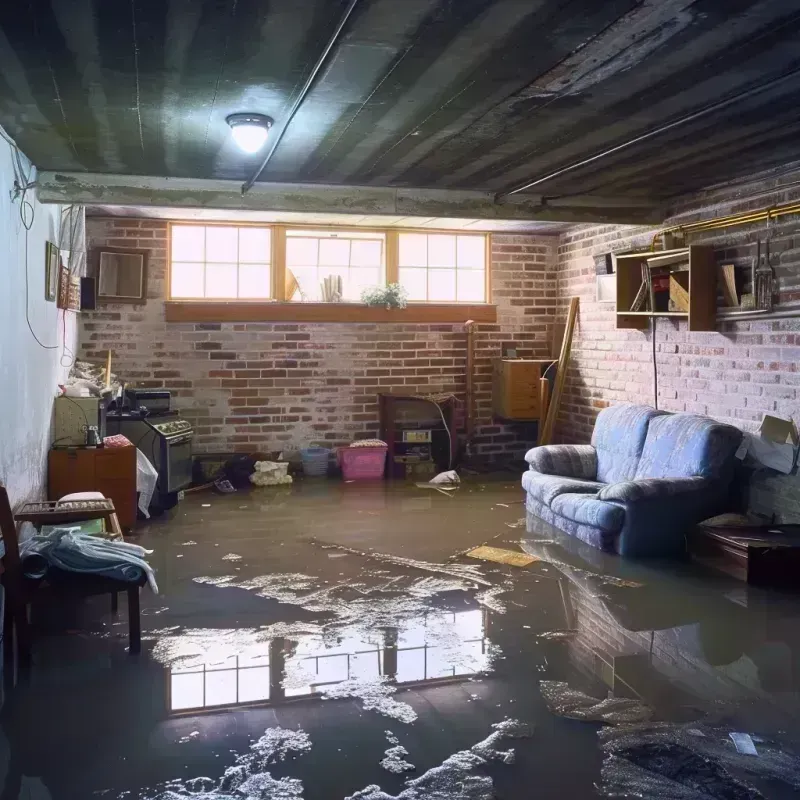 Flooded Basement Cleanup in Paxton, MA